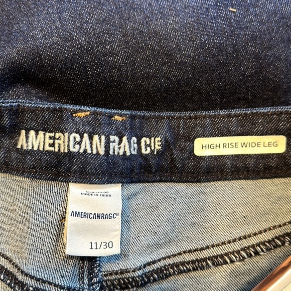 Women’s American Rag Cie Sculpt Stretch Ultra Soft Button Fly Jeans Size 11 Blue - Picture 8 of 13